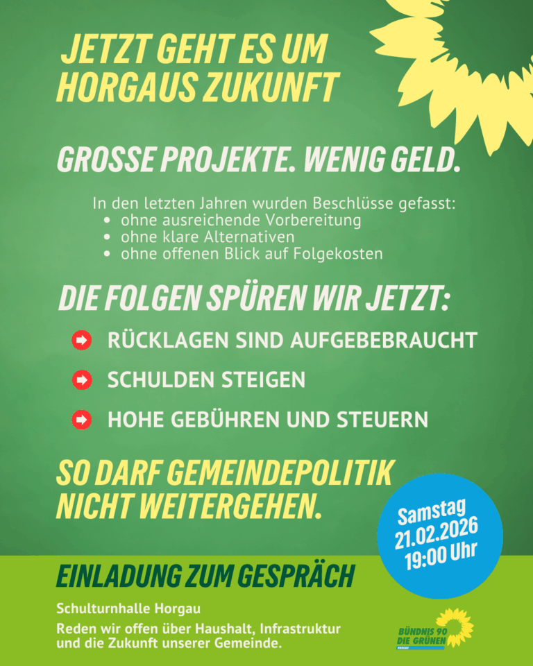 Pizza und Politik: Finanzielle Weichenstellungen und Zukunftsorte im Blick